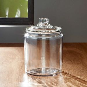 Crate & Barrel Heritage Hill 64oz Glass Jar